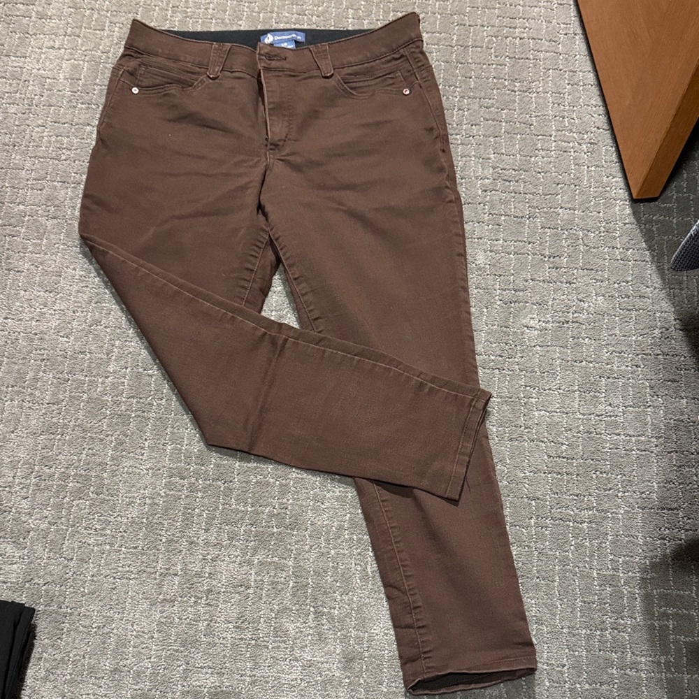 Democracy Chocolate Brown Women's Skinny Jeans